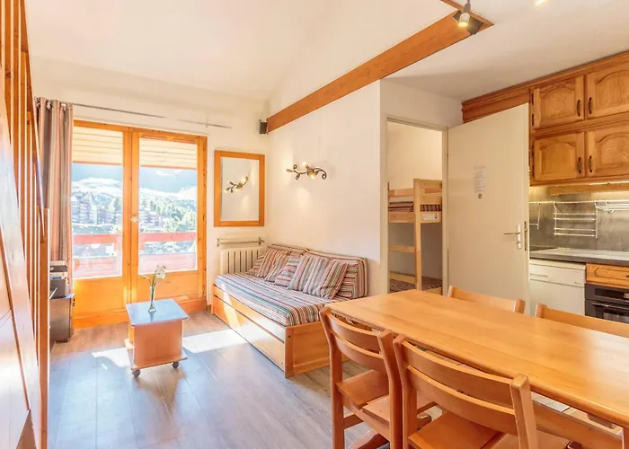 Lumineux Avec Wifi Et Acceptant Les Animaux A Plagne Soleil, 6 Personnes - Fr-1-351-3 Daire