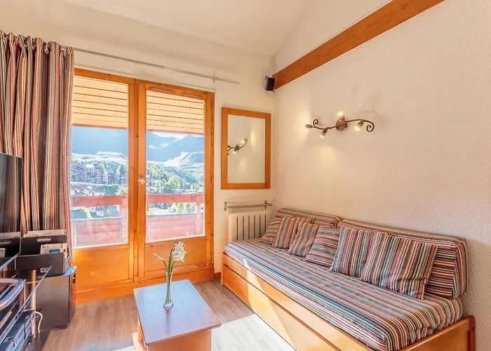 Daire Lumineux Avec Wifi Et Acceptant Les Animaux A Plagne Soleil, 6 Personnes - Fr-1-351-3 *