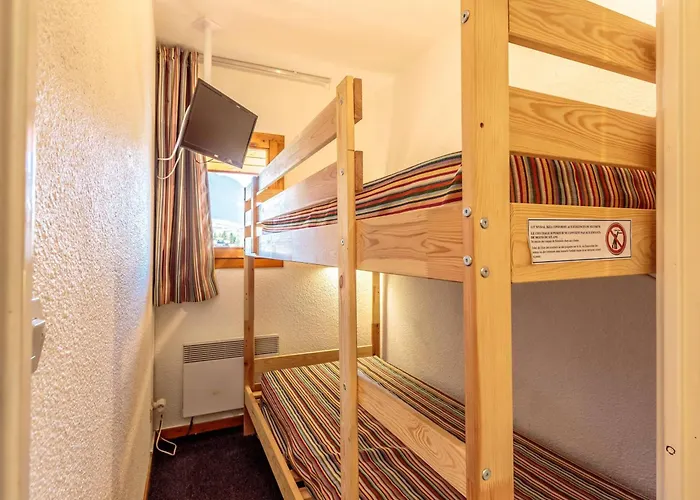 Lumineux Avec Wifi Et Acceptant Les Animaux A Plagne Soleil, 6 Personnes - Fr-1-351-3 Lejlighed La Plagne