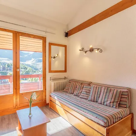 6 Pers, Vue Montagne, Aux Pieds, Wifi, Animaux Admis, Plagne Soleil - Fr-1-351-3 * La Plagne
